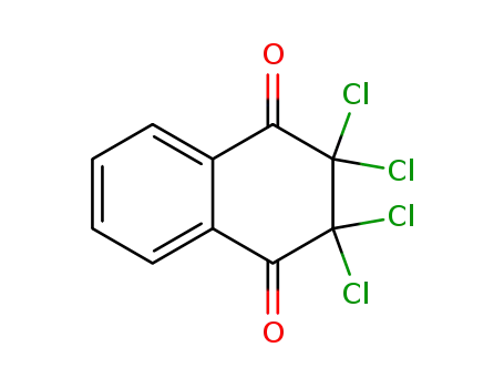 2,2,3,3-Tetrachloro-1,2,3,4-tetrahydronaphthalene-1,4-dione