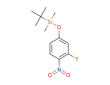 1-(tert-butyldimethylsilyl)oxy-3-fluoro-4-nitrobenzene