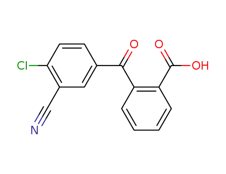 2-(4-chloro-3-cyano-benzoyl)-benzoic acid