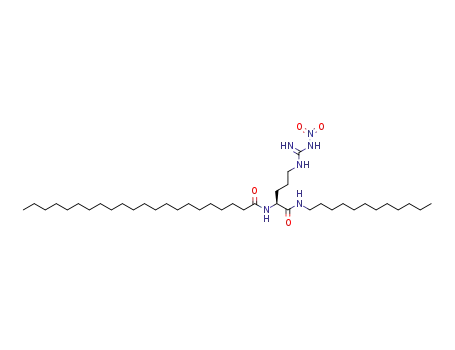 N-[(1S)-1-(dodecylcarbamoyl)-4-[(N-nitrocarbamimidoyl)amino]butyl]docosanamide