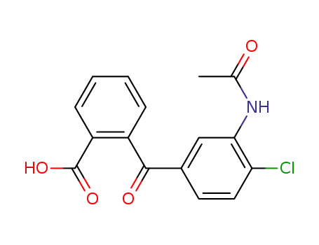 2-(3-acetylamino-4-chloro-benzoyl)-benzoic acid