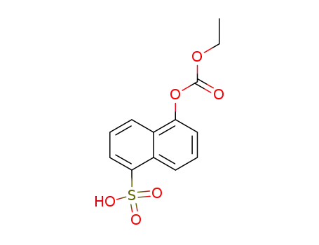 5-ethoxycarbonyloxy-naphthalene-1-sulfonic acid