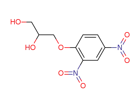 Molecular Structure of 40742-19-6 (1,2-Propanediol, 3-(2,4-dinitrophenoxy)-)
