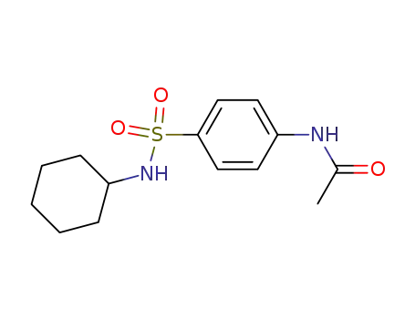 N-cyclohexyl 4-(acetamido)benzenesulfonamide