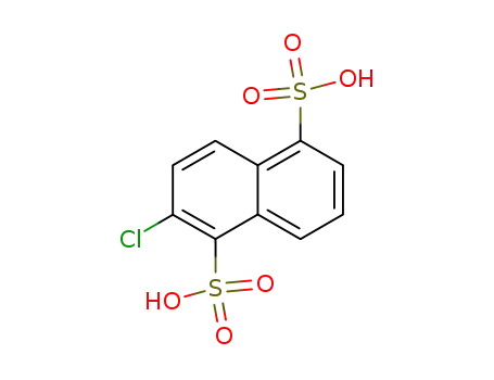 2-chloro-naphthalene-1,5-disulfonic acid