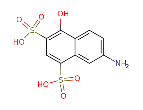 7-amino-4-hydroxy-naphthalene-1,3-disulfonic acid