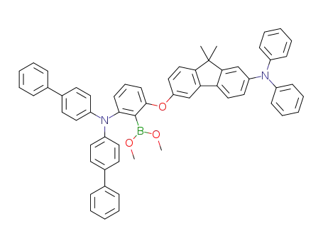 dimethyl (2-(di([1,1′-biphenyl]-4-yl)amino)-6-((7-(diphenylamino)-9,9-dimethyl-9H-fluoren-3-yl)oxy)phenyl)boronate