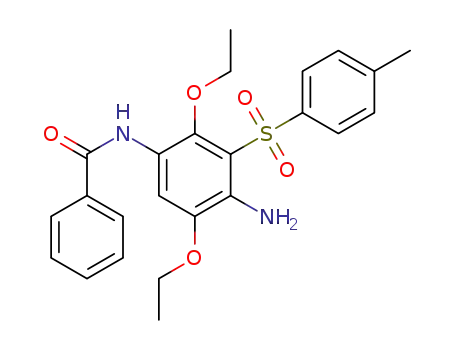 N-(4-amino-2,5-diethoxy-3-tosylphenyl)benzamide