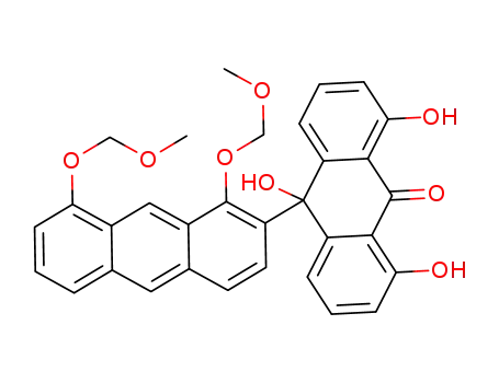 1',8',10'-trihydroxy-1,8-bis(methoxymethoxy)-[2,10'-bianthracen]-9'(10'H)-one