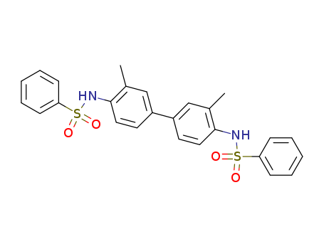 Benzenesulfonamide,N,N'-(3,3'-dimethyl[1,1'-biphenyl]-4,4'-diyl)bis- cas  6324-67-0
