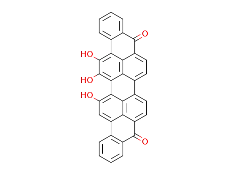 15,16,17-trihydroxy-anthra[9,1,2-cde]benzo[rst]pentaphene-5,10-dione