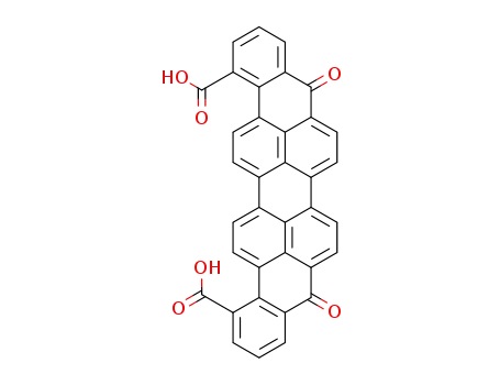 5,10-dioxo-5,10-dihydro-anthra[9,1,2-cde]benzo[rst]pentaphene-1,14-dicarboxylic acid