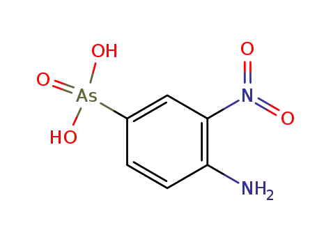 Molecular Structure of 5440-06-2 ((4-amino-3-nitrophenyl)arsonic acid)