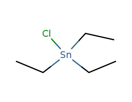 Molecular Structure of 994-31-0 (TRIETHYLTIN CHLORIDE)