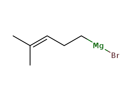 Molecular Structure of 37586-57-5 (Magnesium, bromo(4-methyl-3-pentenyl)-)
