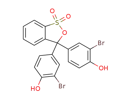 Molecular Structure of 2800-80-8 (Bromophenol Red)