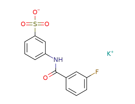 potassium 3-(3-fluorobenzamido) benzenesulfonate