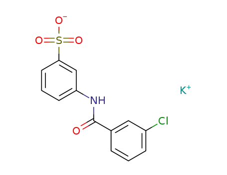 potassium 3-(3-chlorobenzamido)benzenesulfonate