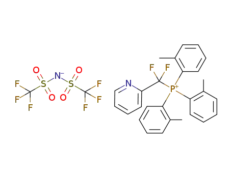 C27H25F2NP(1+)*C2F6NO4S2(1-)