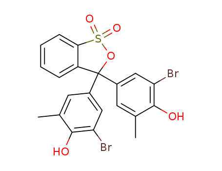 Phenol,4,4'-(1,1-dioxido-3H-2,1-benzoxathiol-3-ylidene)bis[2-bromo-6-methyl-