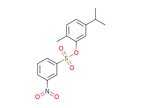 2-methyl-5-isopropylphenyl 3-nitrobenzenesulfonate