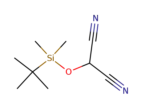 α-(tert-butyldimethylsilyloxy)malonitrile
