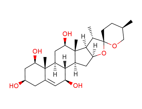 25(R,S)-spirost-5-en-1β,3β,7β,12β-tetraol