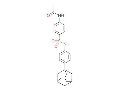 N-(4-(N-(4-(adamantan-1-yl)phenyl)sulfamoyl)phenyl)acetamide