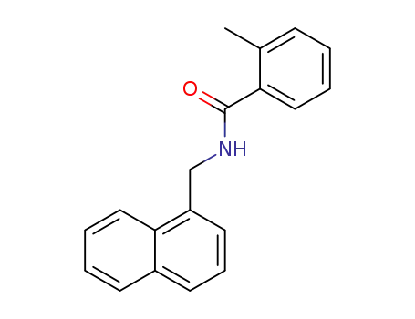 2-methyl-N-(naphth-1-ylmethyl)benzamide