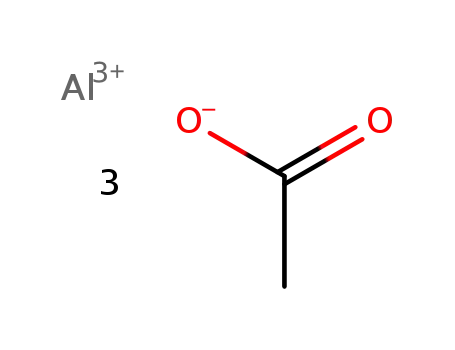 Molecular Structure of 139-12-8 (Aluminum acetate)