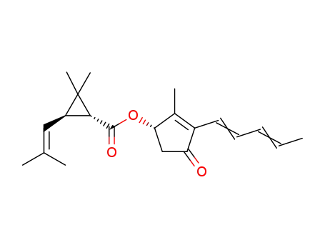 (S)-2-methyl-4-oxo-3-(penta-1,3-dien-1-yl)cyclopent-2-en-1-yl (1R,3R)-2,2-dimethyl-3-(2-methylprop-1-enyl)cyclopropane-1-carboxylate