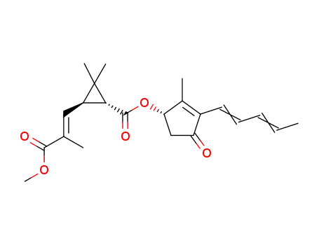 (S)-2-methyl-4-oxo-3-(penta-1,3-dien-1-yl)cyclopent-2-en-1-yl (1R,3R)-3-((E)-3-methoxy-2-methyl-3-oxoprop-1-en-1-yl)-2,2-dimethylcyclopropane-1-carboxylate