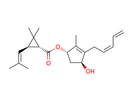 (1S,4S)-4-hydroxy-2-methyl-3-((2Z)-penta-2,4-dien-1-yl)cyclopent-2-en-1-yl (1R,3R)-2,2-dimethyl-3-(2-methylprop-1-enyl)cyclopropane-1-carboxylate