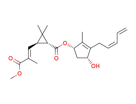 (1S,4R)-4-hydroxy-2-methyl-3-((2Z)-penta-2,4-dien-1-yl)cyclopent-2-en-1-yl (1R,3R)-3-((E)-3-methoxy-2-methyl-3-oxoprop-1-enyl)-2,2-dimethylcyclopropane-1-carboxylate