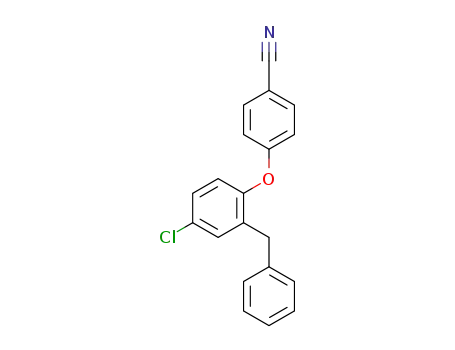 4-(2-benzyl-4-chlorophenoxy)benzonitrile