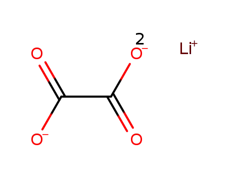 Molecular Structure of 553-91-3 (LITHIUM OXALATE)