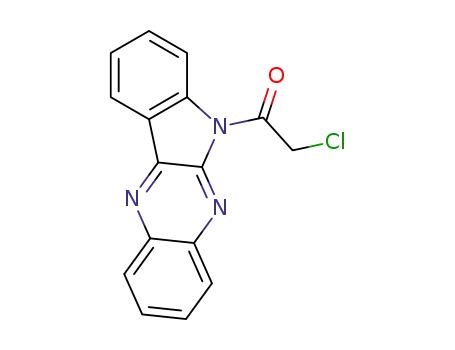 2-chloro-1-(6H-indolo[2,3-b]quinoxalin-6-yl)ethan-1-one