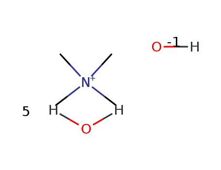 10424-65-4,Tetramethylammonium hydroxide pentahydrate,Ammonium,tetramethyl-, hydroxide, pentahydrate (8CI);Methanaminium, N,N,N-trimethyl-, hydroxide,pentahydrate (9CI);