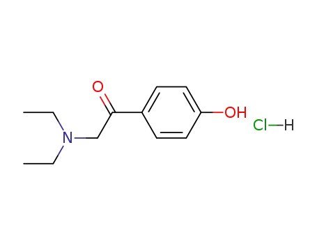 2-(diethylamino)-1-(4-hydroxyphenyl)ethanone hydrochloride