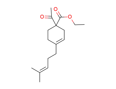 ethyl 1-acetyl-4-(4-methylpent-3-en-1-yl)cyclohex-3-enecarboxylate