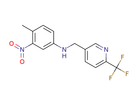 4-methyl-3-nitro-N-((6-(trifluoromethyl)pyridin-3-yl)methyl)aniline