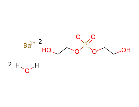 phosphoric acid bis-(2-hydroxy-ethyl ester); barium salt
