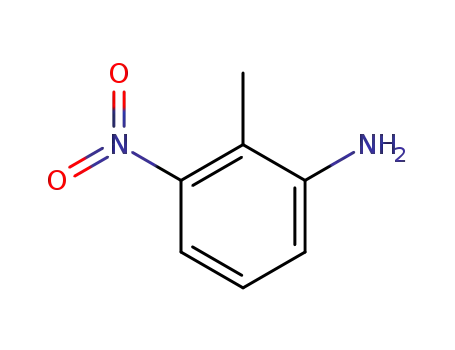 Molecular Structure of 603-83-8 (2-Methyl-3-nitroaniline)