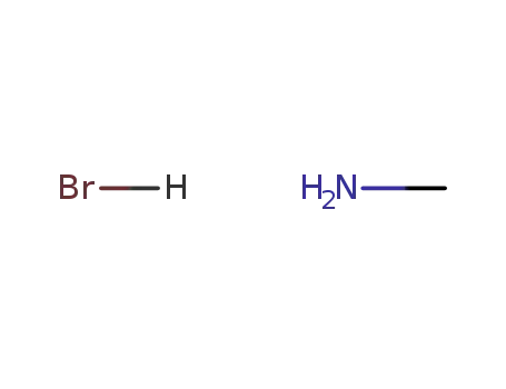 Molecular Structure of 6876-37-5 (methylammonium bromide)