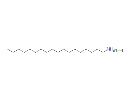 Molecular Structure of 1838-08-0 (OCTADECYLAMINE HYDROCHLORIDE)