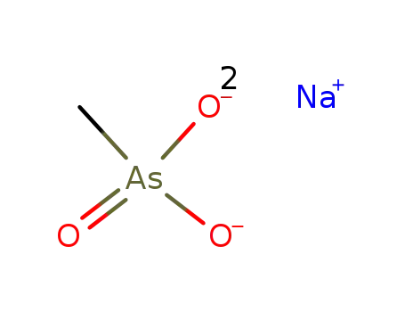 Molecular Structure of 144-21-8 (Disodium methylarsonate)
