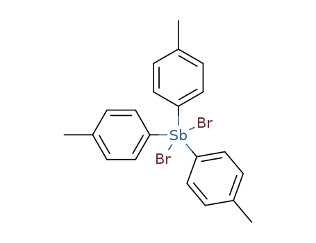 tri(p-tolyl)antimony dibromide