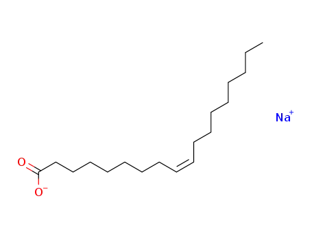 Molecular Structure of 143-19-1 (Sodium oleate)