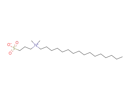 Molecular Structure of 2281-11-0 (3-(N,N-Dimethylpalmitylammonio)propanesulfonate)