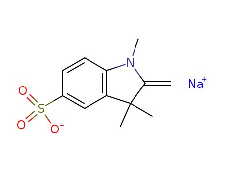 sodium 1,3,3-trimethyl-2-methyleneindoline-5-sulfonate